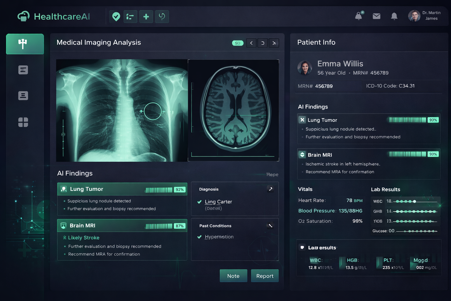 Healthcare AI Diagnostic Tool